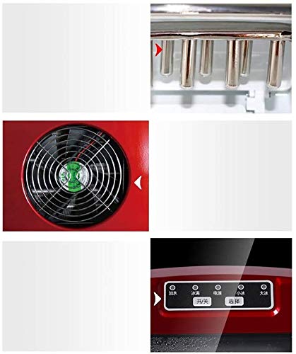 MHGD Eismaschine, Arbeitsplatte, Macht 15 kg EIS in 24 Stunden, Eiswürfel fertig in 8 Minuten, kompakte und leichte… – Bild 8