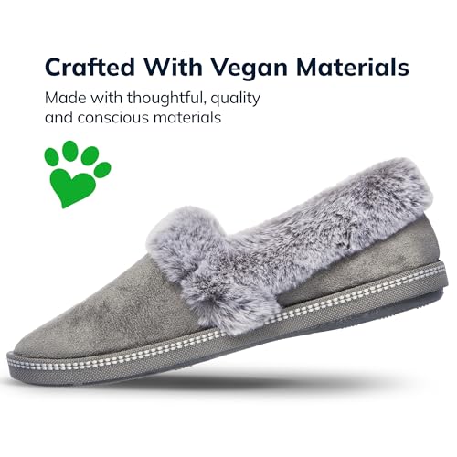 Skechers Femme Cozy Campfire Team Toasty Chausson, Anthracite, 40 EU