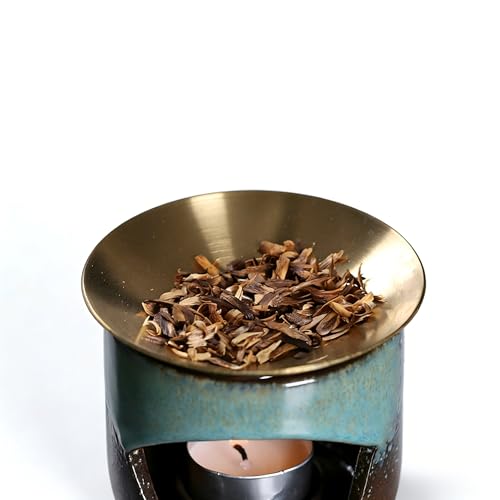 Difusor de Cerámica para Aromaterapia con Vela y Cuenco Removible miniatura 6