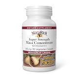 MacaRich by Natural Factors, Super Strength Power Maca, Superfruit Antioxidant Supplement with Ginseng, 90 capsules (90 servings)