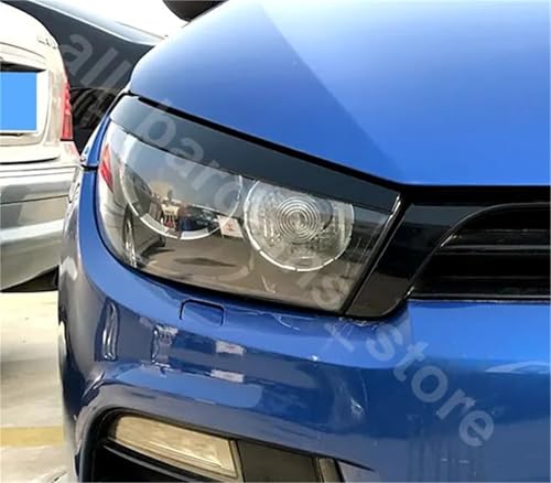 Sourcil phare Scirocco Mk3 garniture de protection optique ABS durable - 4