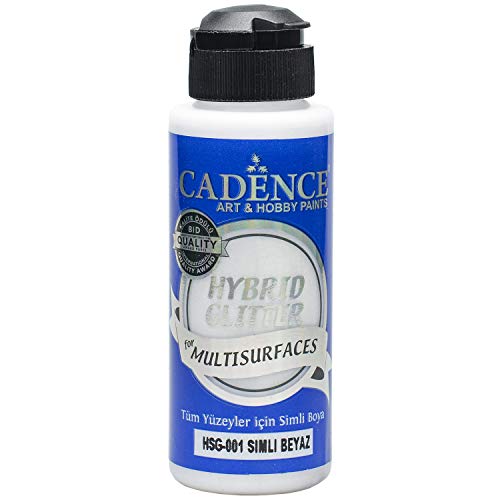 Cadence Hybrid Glitter White 120ml