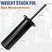 PLAYGOGYM Weight Stack Extender Pins, Weight Stack Pins for Home Gym Cable Strength Exercise Machine, 2-Pack (8mm*110mm)