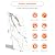 IZODEKOR 4 Pcs 24"x48" PVC Marble Wall Panels - Realistic Marble Look, 3D Wall Panels for Shower Tile and Interior Decoration - Covers 30 Square Feet - Garden Eden