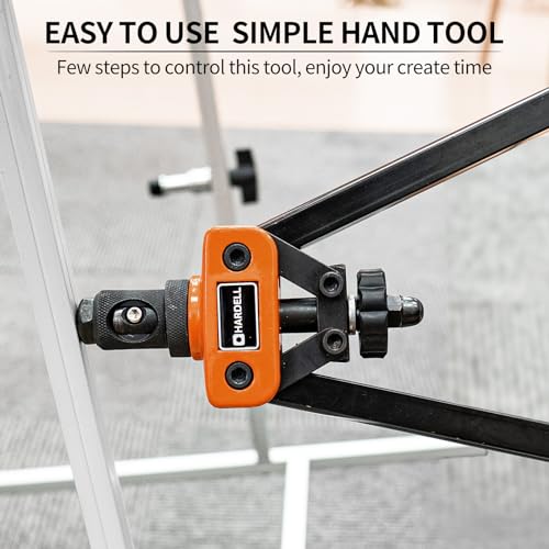 HARDELL Rivet Tool Kits, Rivet Nut Pliers Set, 14" Heavy Duty Hand Rivnut Gun with 150 Rivet Nuts and M3 M4 M5 M6 M8 M10 6 Metric Mandrels,Heat-treated Alloy Steel better for Thick Sheet Steel 7 HARDELL Rivet Tool Kits, Rivet Nut Pliers Set, 14" Heavy Duty Hand Rivnut Gun with 150 Rivet Nuts and M3 M4 M5 M6 M8 M10 6 Metric Mandrels,Heat-treated Alloy Steel better for Thick Sheet Steel - Image 7