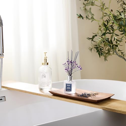 Image of Airkeep Reed Diffuser Set,3.38 fl oz (100 ml) - Lavender Eucalyptus Oil Diffusers with 8 Reed Sticks, Home Fragrance Reed Diffuser for Bathroom Shelf Decor