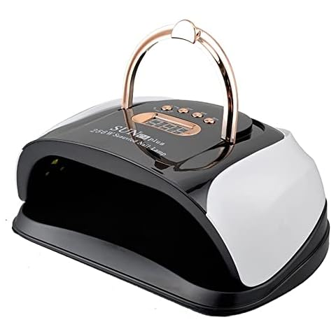 jingewell UV LED Nail Lamp, 256W Sun Gel Nail Polish UV Light for Nail Dryer Curing Lamp with 4 Timer Setting Sensor Professional Manicure Pedicure for UV Gel, UV Builder Home Manicure Store Cover