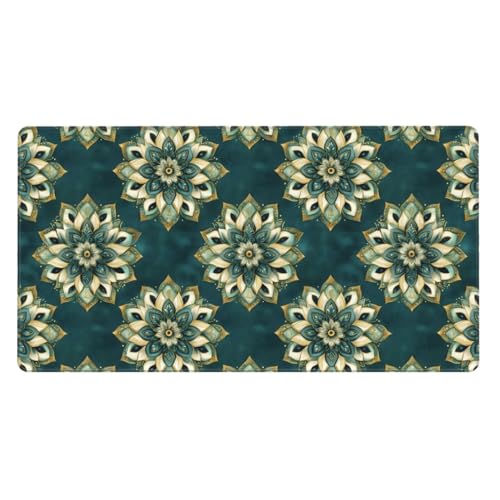 Grand tapis de souris de jeu vert tapis de souris pour ordinateur portable