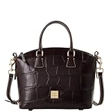 Dooney & Bourke Handbag, Denison Domed Satchel - Espresso