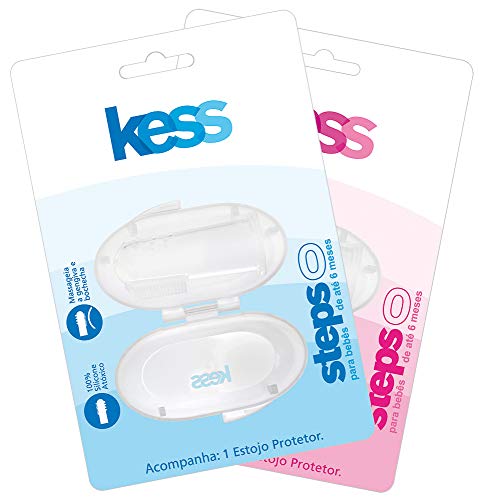 Escova Dental Massageadora para Bebês, Kess, Multicor