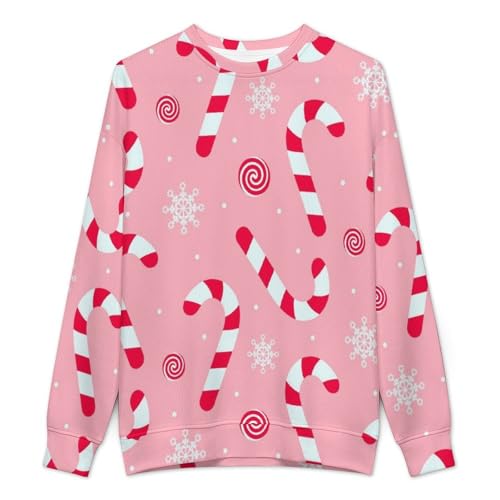 MoBlinko Colorful Snowflakes Mens Sweater Crewneck Sweater Lightweight Sweaters for Men Long Sleeve Pullover2