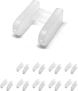 wumio ACコネクタキャップ 10個セット 半透明 家電やパソコン コンセント カバー むき出しのACプラグ先端をサビや傷から保護 携帯や持ち運びに便利
