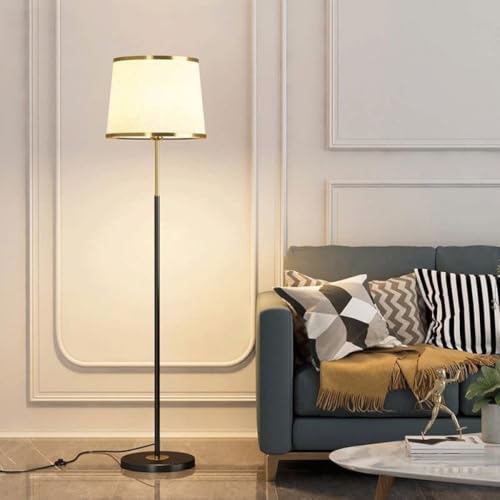 Lámpara de pie moderna minimalista con luz LED para sala de estar y dormitorio 7