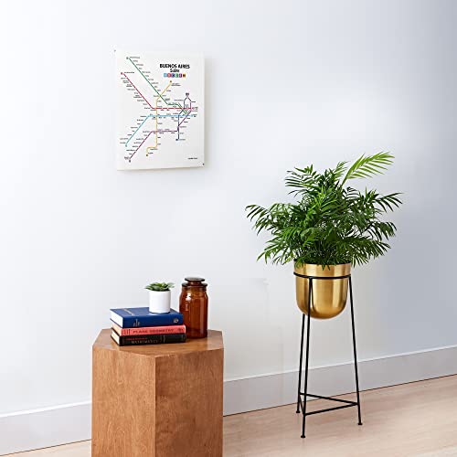 True Home Buenos Aires Metro Network Poster - Canvas - Detailed Subway Map Ideal For Travel Enthusiasts And Lovers Of Argentina's Capital #TOP5