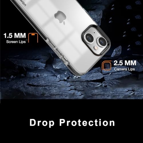 Image of KARWAN Back Cover| iPhone 14 Plus Back Cover |Polycarbonate Material| Full Camera Protection |Perfectly Fit| Case for iPhone 14 Plus - Transparent