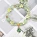 Lonext St.Patrick’s Day Bracelets for Women Charm Bracelet Beaded Stretch Bracelet Festive Costume Party Accessory