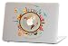 Macbook Air 13 inches Rubberized Hard Case for model A1369 & A1466, Around the World Design with Clear Bottom Case, Come with Keyboard Cover