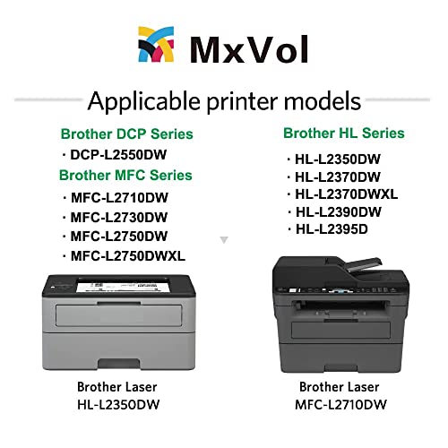 Mxvol Compatible Drum Unit Replacement For Brother Dr730 Dr-730 Dr 730 Use For Hl-L2350Dw Dcp-L2550Dw Mfc-L2710Dw Mfc-L2750Dw Hl-L2395Dw Printer (No Toner, 1 Pack) #TOP2