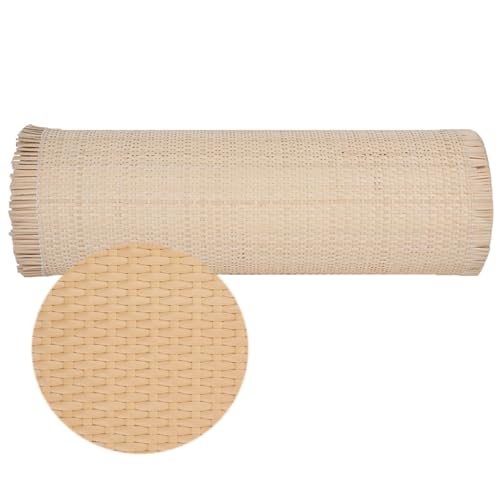 Hojas de tela de ratán natural, varios tamaños de 15.7/19.7/23.6 pulgadas para reparación de muebles y proyectos de bricolaje, paneles de malla de ratán totalmente natural para sillas y armarios