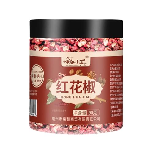 Zercumm Canned Red Flowers Dry Pepper Bottled New Goods Extra Tingly Special Flavor Dahongpao Tea Particles Pepper