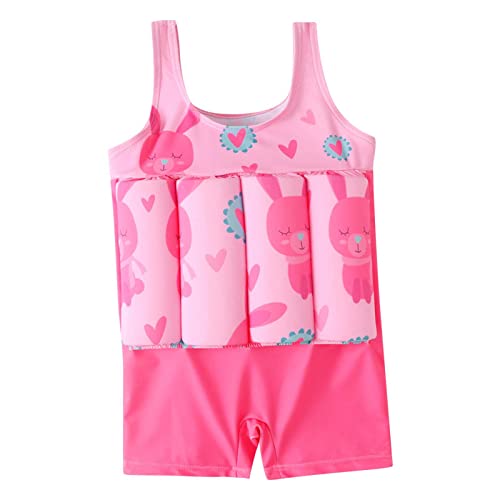 Toddler Swimsuit Girls Boys Floating Swimwear 6M-4Y Baby Boys One Piece Floating Swimsuit with Adjustable Buoyancy