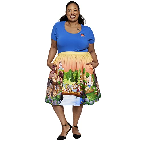 Loungefly Womens Midi Skirt2