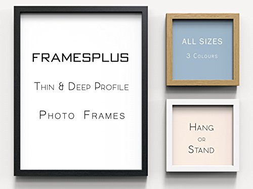 34X24 Black Modern Sleek Photo Picture Poster Frame Thin Deep Profile