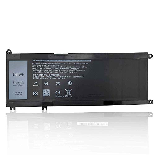 Batterie Dell Inspiron 15 7577 33YDH de rechange pour PC portable de 56Wh