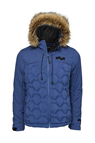 Four Square | Womens Tribeca Snowboard/Ski Jacket (Robin Blue, Medium)