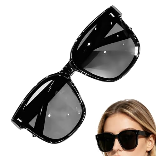Vesidoloy Gafas de sol polarizadas para hombre, ligeras, con protección UV, ajuste ligero sobre las gafas, gafas de sol de conducción, para conducir al aire libre, playa, correr, golf, senderismo