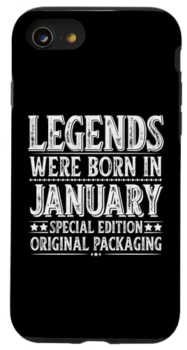 Legends was Born in 1 - Birthday IWipbP[W X}zP[X iPhone SE (2020) / 7 / 8 p
