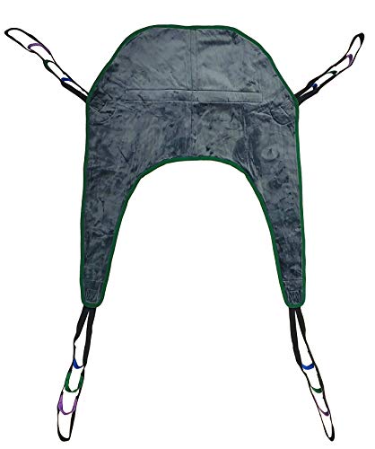 Tuffcare Universal Divided Leg Sling (Medium/No Headrest) Compatible with Tuffcare, Hoyer, Invacare, McKesson, Drive, Lumex, Joerns, and other Patient Lifts, Solid Fabric Polyester Patient Lift Slings