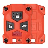 AJT Design Injection Fob Shell for Honda – Key Fob Cover Replacement Case – Fits Accord, Civic, CR-V, Pilot & More (2003–2017) – Shell Only, No Electronics – OEM-Style Button Layout - Hi Octane Orange