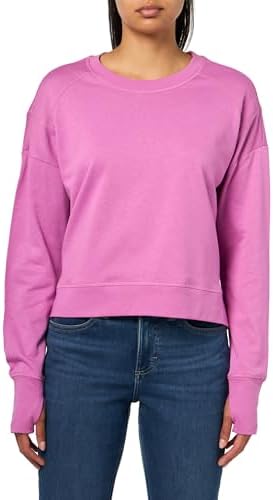 Sweaty Betty After Class Longline Crewneck With Side Slit Sweatshirt