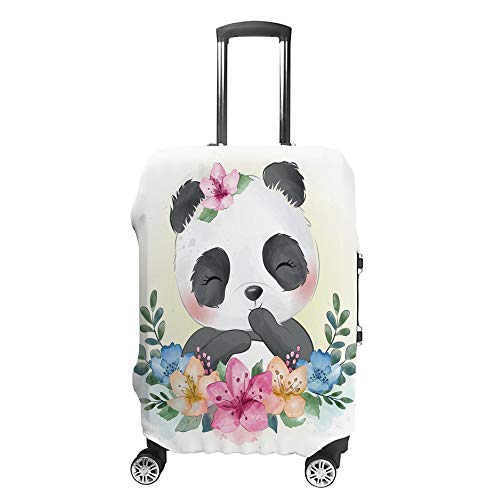 Housse de valise élastique panda protection bagage anti-poussière extensible