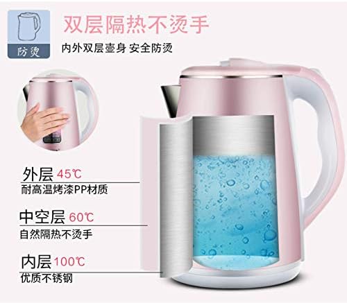 N-B Electric Kettle Fast Boiling Kettle Double-layer Food Grade Stainless Steel Inner Pot With Anti-scalding And Heat Preservation