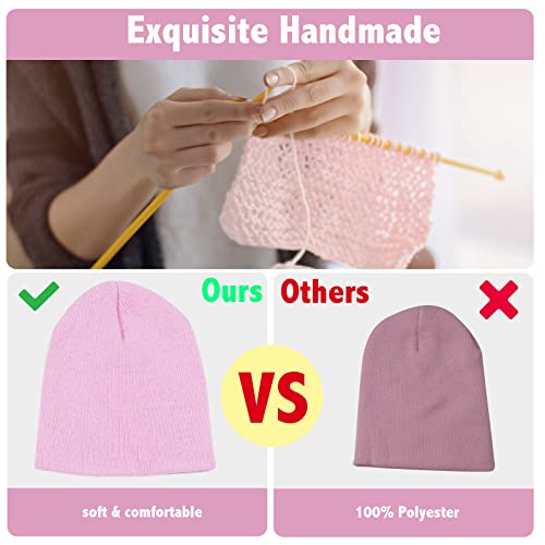 Image of Hicdaw Kids Winter Hats Gloves Scarf Set Baby Mittens Gloves with Pompom Baby Winter Hat Toddler Beanie Hat for Boy Girl