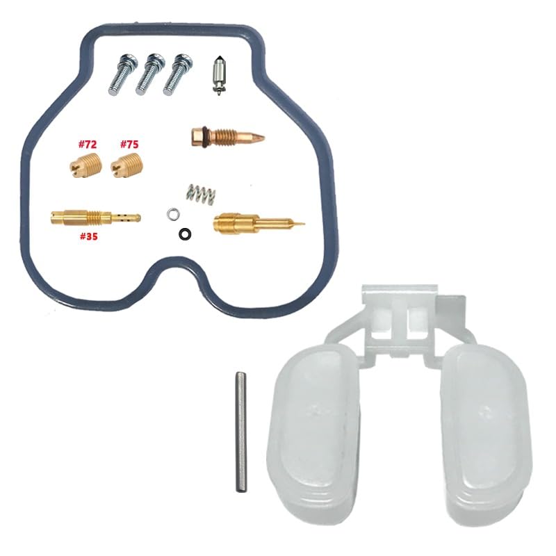 Kit de reparation carburateur NPS50 complet avec flotteur et gicleurs laiton