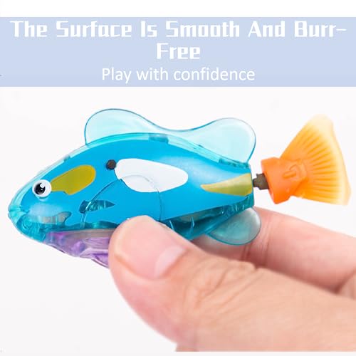 Cecailin® Brinquedos para gatos. Brinquedo interativo para gatos. Brinquedo de peixe para nadar. Bri
