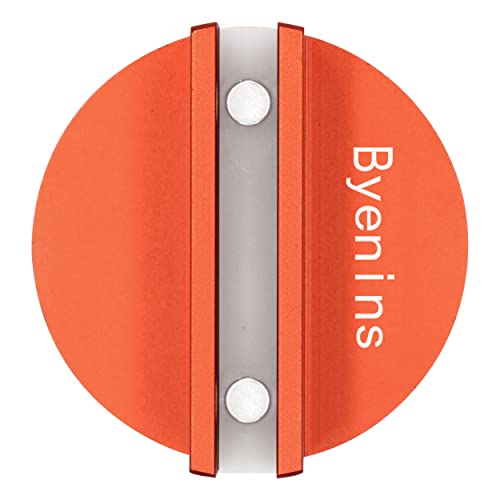 Image of Car Universal Aluminum Grooved Magnetic Jack Pad,Jack Pad Weld Frame Rail Adapter(Orange) with 0.4 inchSlotted Groove,Use for Car SUV Truck Pickup Maintenance,Repair and Tire Replacement