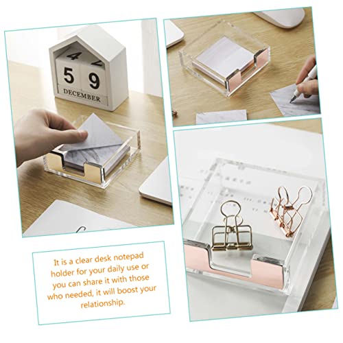 Organiseur de bureau acrylique VILLCASE pour ne plus perdre vos trombones - 3