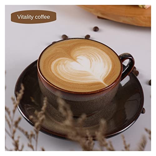 XIAOJUN Hueso Japonés Clásico China Taza De Café Y Platillo Vajilla Taza De Café Vajilla Tareas De Té De La Tarde Casa… - Imagen 4
