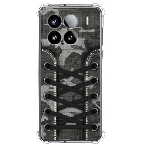 Tumundosmartphone Funda Silicona Antigolpes para Xiaomi 15 5G diseño Zapatillas 15 Dibujos