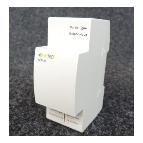 Ohmtec Iicsen - Filtre ADSL modulaire pour association avec prise DTI OHMTEC IICSEN 423133