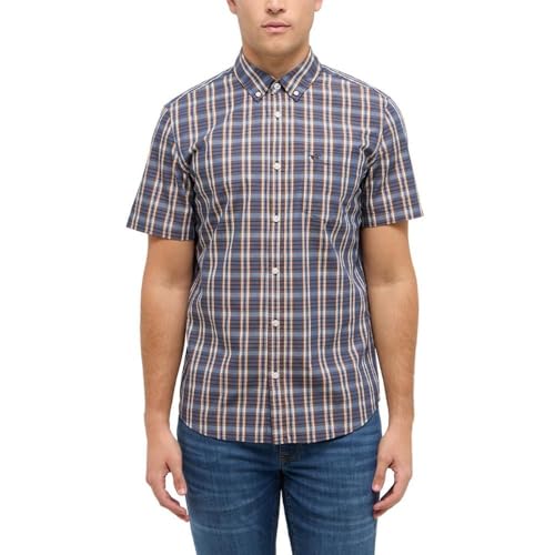 Camisa MUSTANG Gilroy para hombre en color azul casual de manga larga 3