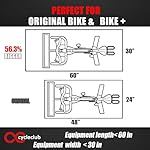 Cycleclub Bike Mat Compatible with Peloton Bike,Elliptical,Treadmill Mat, 6mm Thick, Under Exercise Bike Trainer Pad for Indoor Stationary Spin Bike Gym Equipment Hardwood Floor Carpet Protector - Image 4