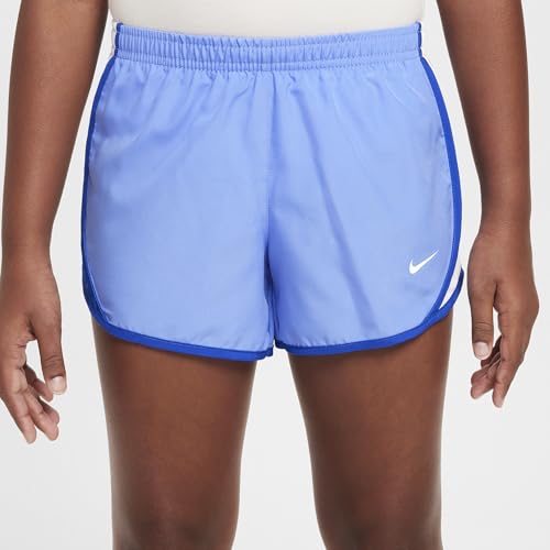 Nike Tempo Big Kids' (Girls') Dri-FIT Running Shorts (Royal Pulse/White/Game, 848196-496) Size X-Large