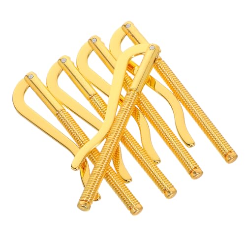Clip para billetes de hombre dorado de aleación para reparación de carteras bifold