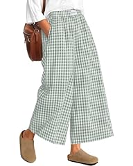 Light Green-white Plaid