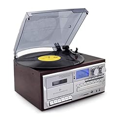 AURADO Figurines Tourne-Disque Vinyle Phonographe Antique Tourne-Disque Bluetooth Classique avec encodage USB (Tourne… - Les Beatles, Paul McCartney, John Lennon, RIngo Starr, George Harrison AURADO Figurines Tourne-Disque Vinyle Phonographe Antique Tourne-Disque Bluetooth Classique avec encodage USB (Tourne… – Image 4